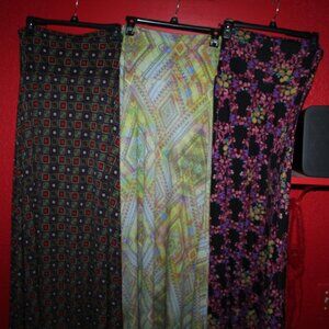 SET of 3 Extra Small LuLaRoe Maxi Skirts